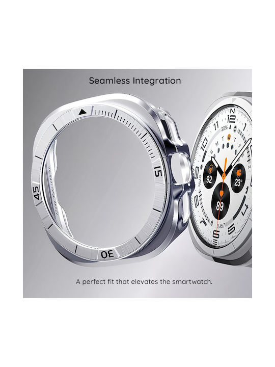 Spigen Schwarze Bezel Schutzhülle für Samsung Galaxy Watch Ultra 2