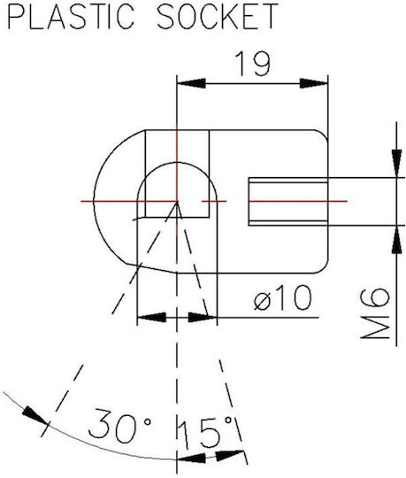 Fa Krosno Удар в багажника за Hyundai i20 2008-2014 HB 200.
