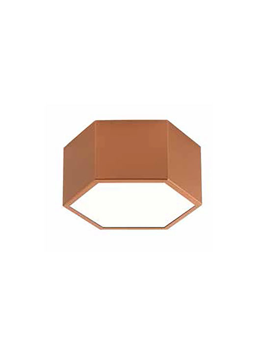 Luma Ceiling Mount Light 32cm Black with Integrated LED
