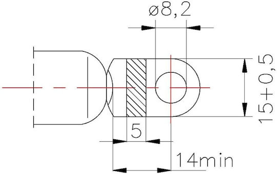 Fa Krosno Motorhauben-Stoßdämpfer für Audi 80 / 90 / Vier