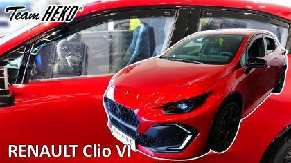 Heko Renault Clio 2025+ Auto Windschutzscheiben Set Vorder- und Rückseite 4 Stück