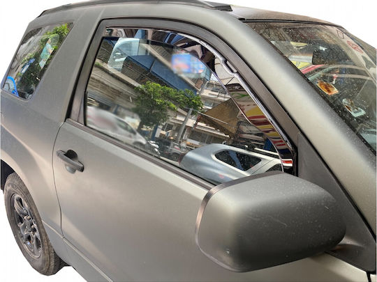 Heko Set deflectoare de vânt Dark Fime pentru Suzuki Grand Vitara 3D 2005+ 2buc