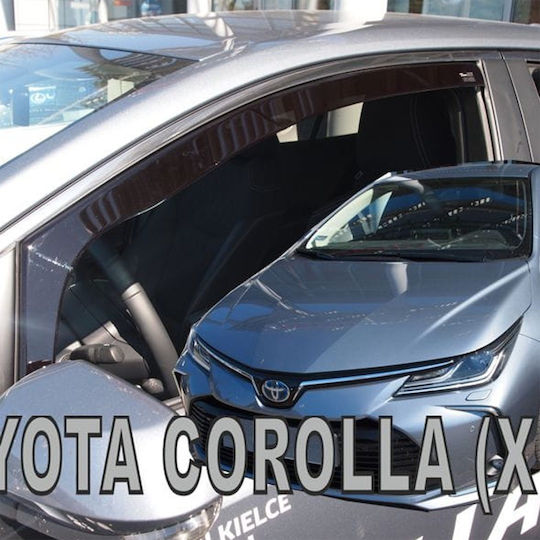 Heko Set deflectoare de vânt Dark Fime pentru Toyota Corolla 2buc