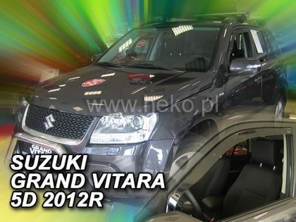 Heko Set of Windbreakers Front Car Dark Fime for Suzuki Liana 2pcs