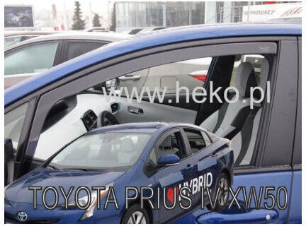 Heko Set of Windbreakers Front Trucks Dark Fime for Toyota Dyna 2D 2001 2pcs
