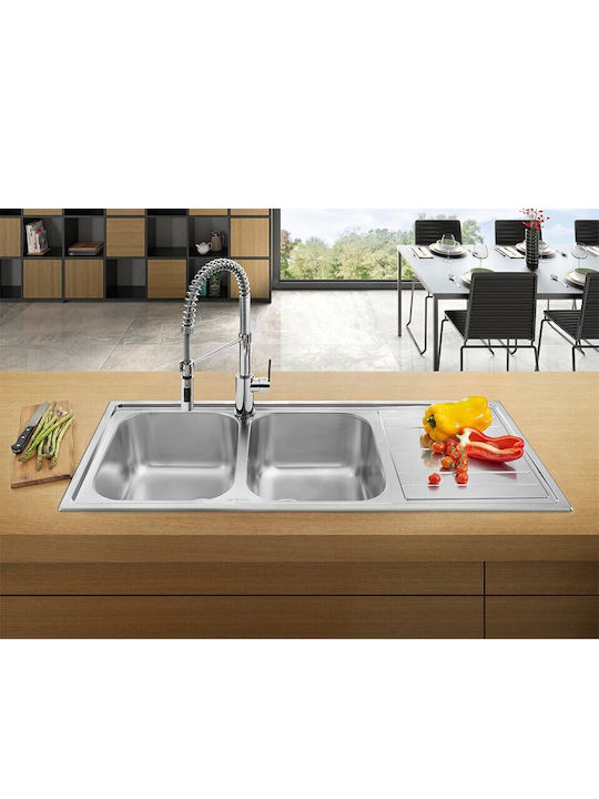 Smeg Mdf50pb Μπαταρία Κουζίνας Πάγκου Εύκαμπτη Μπλε