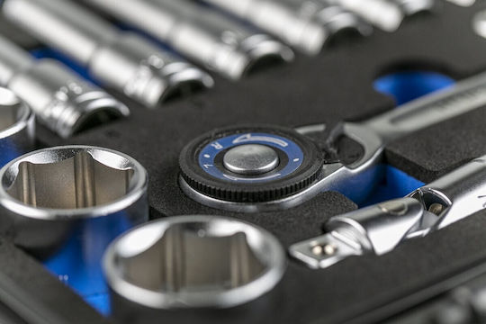 Högert Technik Ратчетни и гнездови гарнитури 3\8" 36бр
