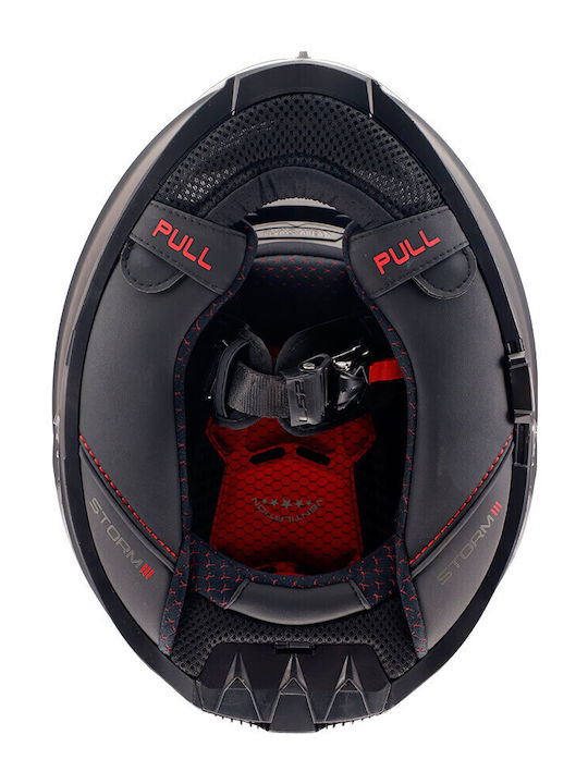 LS2 FF818 Storm III Мат черно Мотоциклетна каска Full Face ECE 22.06 1600гр с Sunvisor