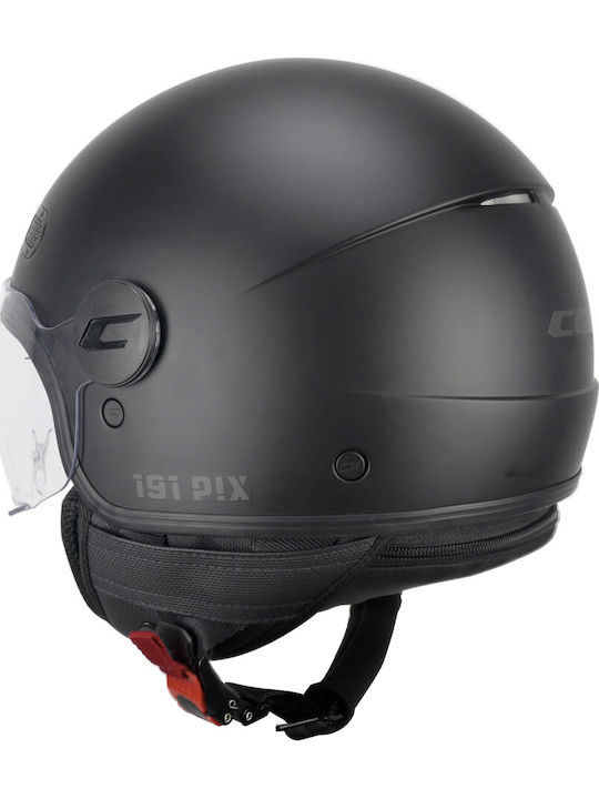 CGM 191A Pix Mono Black Matt Κράνος Μηχανής Jet ECE 22.06 1050gr