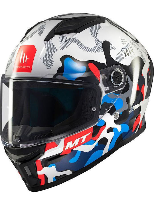 MT Stinger 2 Yozu A7 Gloss Motorcycle Helmet Full Face ECE 22.06 1450gr