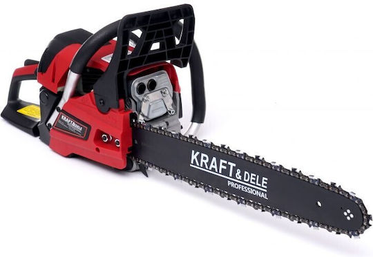 Kraft & Dele Fierăstrău pe benzină 8.5kg cu lamă 45cm și Easy Start
