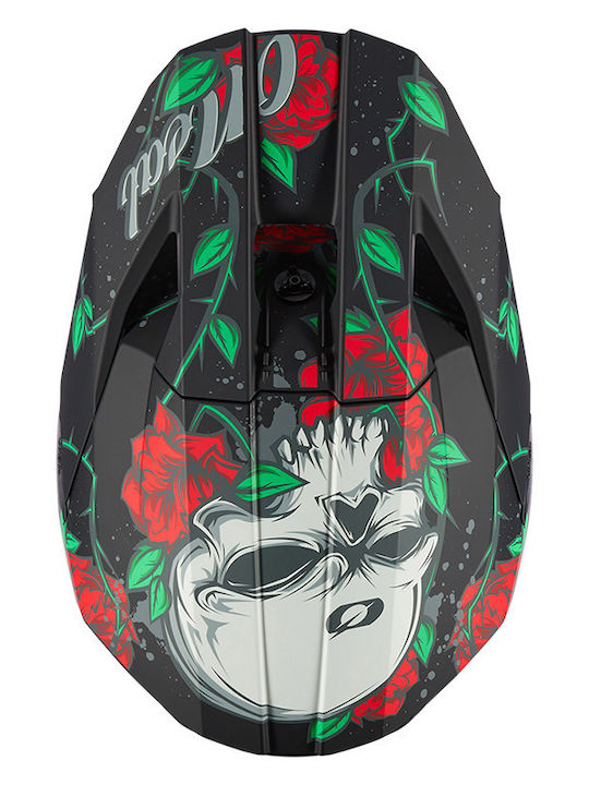 O'Neal 3SRS Melancia V.24 Black/Multi Motorcycle Helmet Motocross ECE 22.06