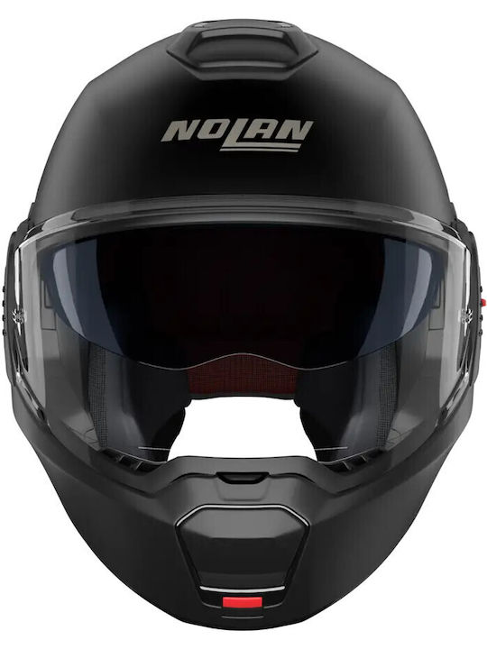 Nolan N120-1 Classico 302 Black Mat Κράνος Μηχανής Flip-Up ECE 22.06 με Sunvisor