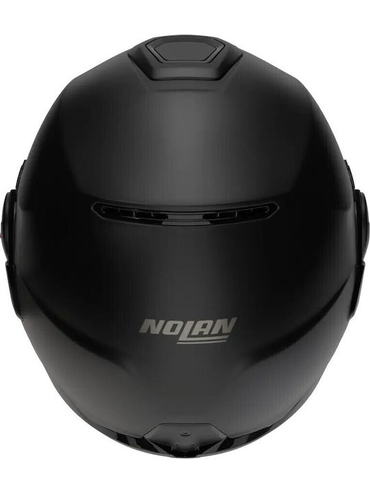 Nolan N120-1 Classico 302 Black Mat Κράνος Μηχανής Flip-Up ECE 22.06 με Sunvisor