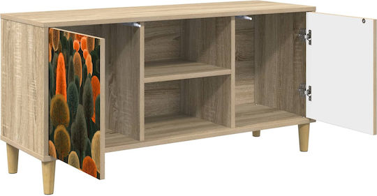Телевизионно Мебели Zaandam Sonoma Ш102xД33xВ50cm