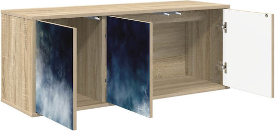TV-Ständer Raalte Eiche M102xP33xH40cm