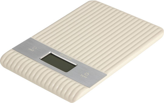 Guzzini Digital Kitchen Scale Up To 5kg Beige
