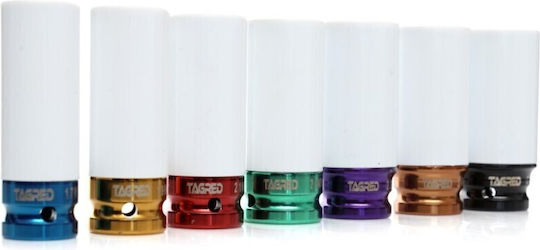Tagred Căpăcel Pneumatic - Pneumatic cu Patrat de Prindere 1/2" Diametru 1/2" / 17 / 19 / 21 / 22 / 23 / 24 / 27 1buc