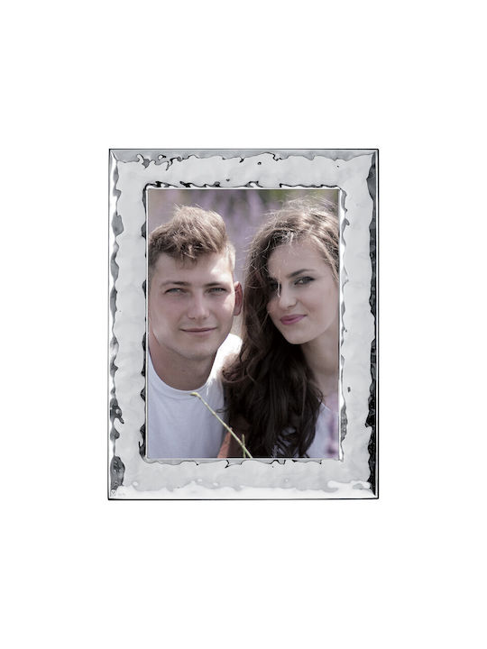 Prince Silvero Wooden Photo Frame with Silver Frame