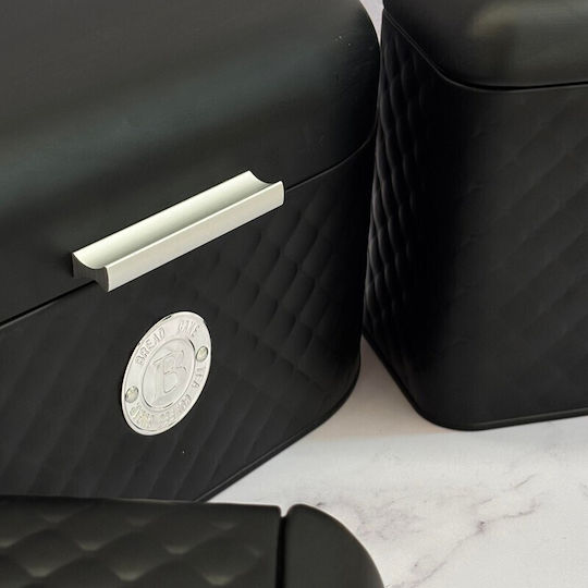 Coffee / Sugar Box with Lid Metallic Brown