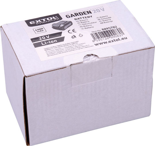 Extol Premium Batterie 8895782 20V Lithium-Ionen 4000mAh