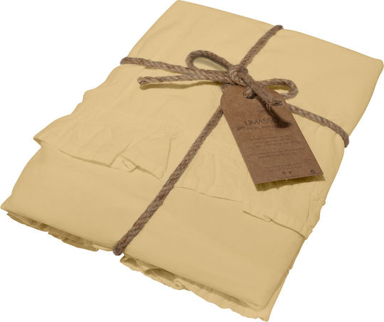 Darymex Decorative Pillow Case 100% Cotton Beige 40x40cm