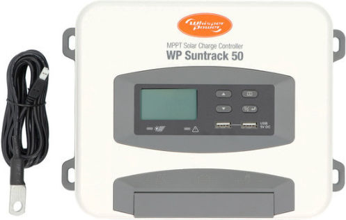 Wp-suntrack Mppt 12v-48v 50a Solar Charger 600w 1200w 1200w 1200w Incl Wifi Cloud Function Regulator