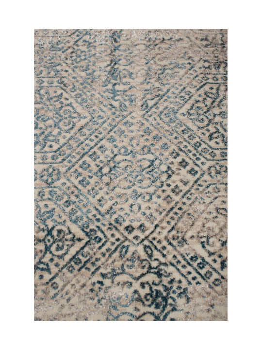 Biokarpet Gossip 9186a Кремаво Синьо 67x140