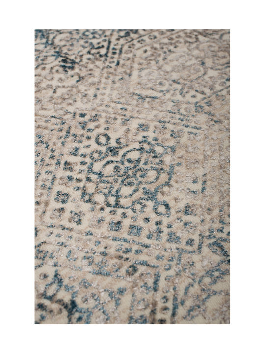 Biokarpet Gossip 9186a Кремаво Синьо 67x140