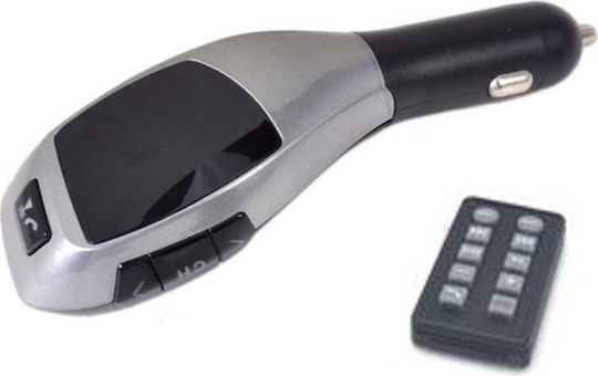 Handsfree System Headset FM Transmitter & Dual USB Car Charger Bluetooth MP3 Player