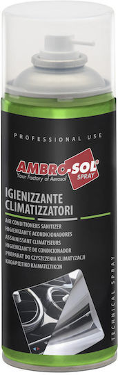 Ambro-Sol Спрей за Почистване на Автомобилни Климатични Устройства 400ml