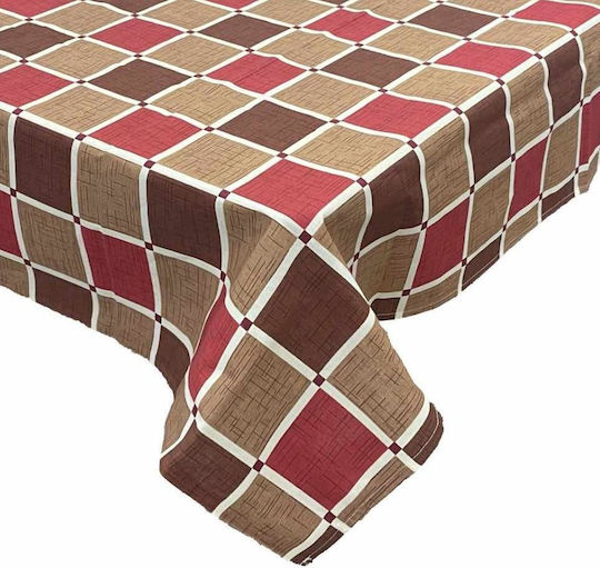 Linea Home Tischdecke Rote 140x140cm