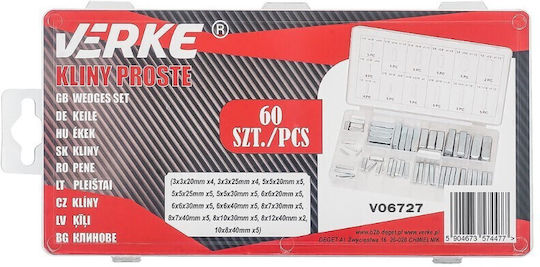 Set Lame Verke V06727 60 Bucăți