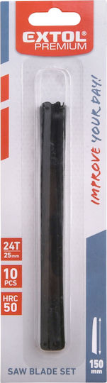 Lame De Fierăstrău Metalic 150mm Extol Premium 8812112 Calitate 24 Dinți