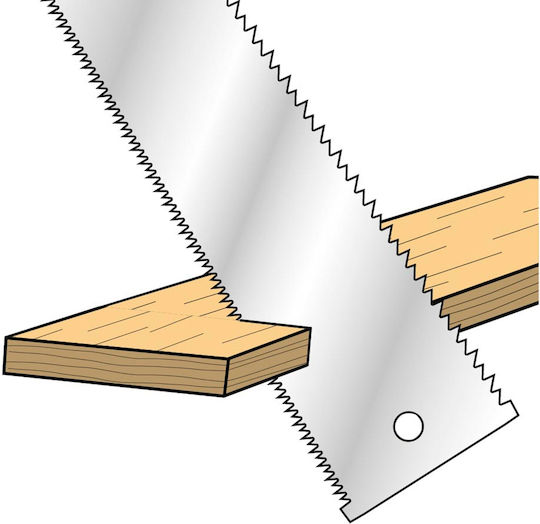 Double Japanese Saw Extol Premium 8812251 253mm Blade 575mm Length