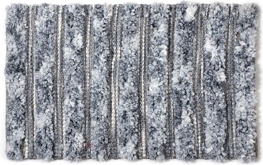 Silk Fashion Bath Mat Light Gray 55x90cm