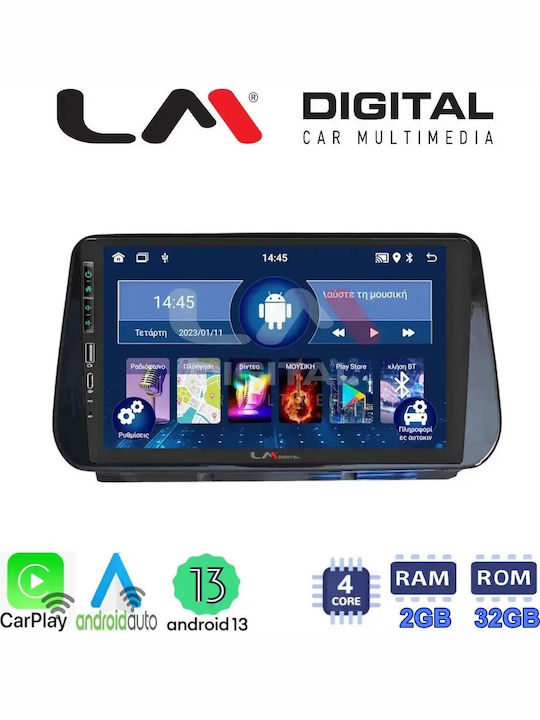 LM Digital Автомобилна Аудио Система За Hyundai Santa Fe / iX45 2018 > 2019 Bluetooth USB WiFi GPS Apple CarPlay Android Auto
