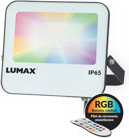 Lumax LED Flood Light 100W RGB with Remote Control