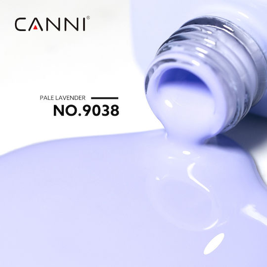 Canni Color Halb-permanenter Nagellack Pale Lavender 9ml 1Stück