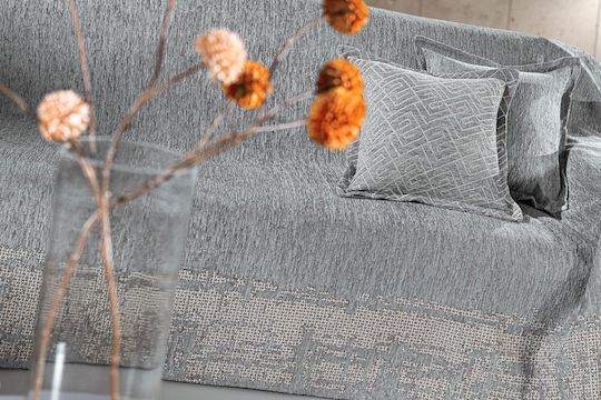 Guy Laroche Perth Armchair Throw Chenille 180x150cm Anthracite