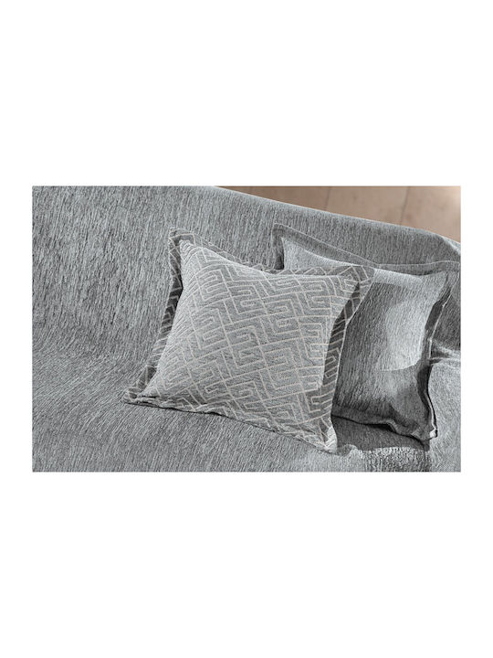 Guy Laroche Perth Armchair Throw Chenille 180x150cm Anthracite