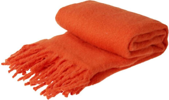 Koopman Фотьойл Throw П160xМ130см Оранжева Koopman Фотьойл Throw П160xМ130см Оранжева