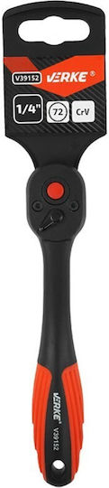 Ratchet Wrench Verke V39152 1/4" 72t