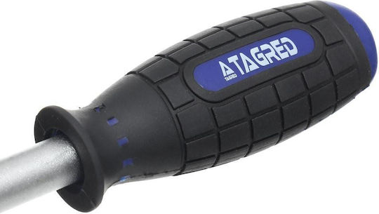 Tagred Ratschen 24 Zähne mit Vierkant 3/8" / 1/2" Länge 21cm.