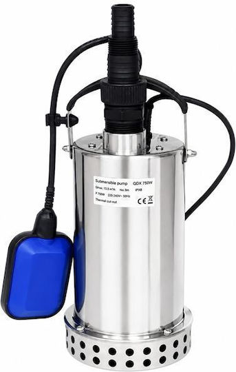 Αντλία Υποβρύχια Ομβρίων Υδάτων Inox 1000w 1,36hp Csp-1000s Zita Pump