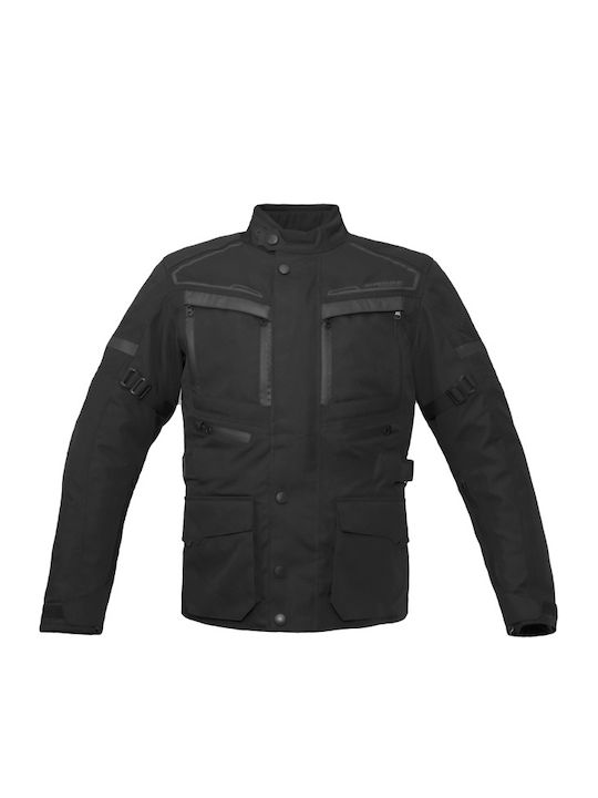 Virage Aspen Men's Motorcycle Jacket 4 Seasons Waterproof Black