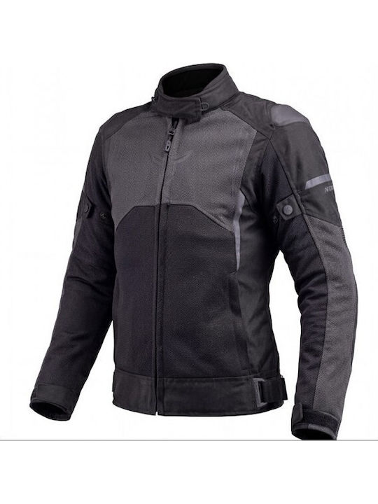 Nordcode Top Speed Air WP Women's Riding Jacket 4 Seasons Waterproof Black/Dark Grey