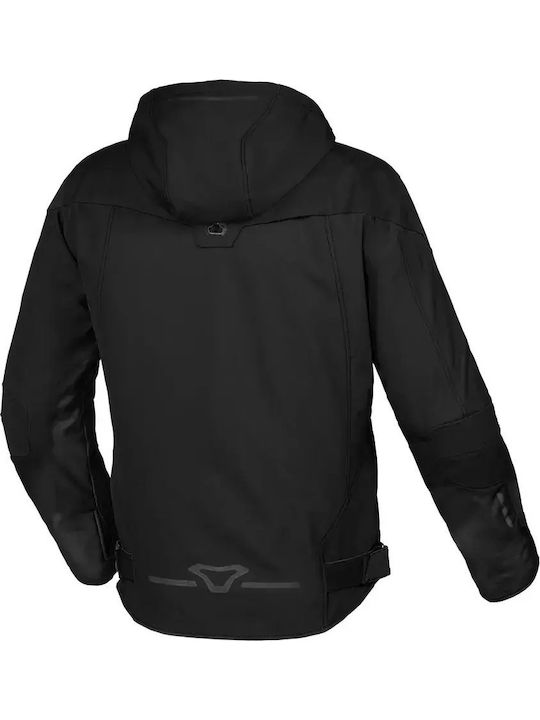 Macna Territor Winter Herren Motorradjacke Wasserdicht Schwarze