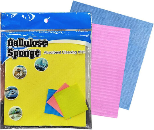Homie Sponge Cloth General Use Multicolour Set 3pcs 20x18cm 81-49