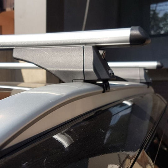 Menabo Autodachträger Aluminium Tiger 1185 cm Silber Farbe BMW Serie 5 G31 Touring 5 Doors 2017 Flush oder Raised Dachreling-2 Stück 8490/μβ Mp.8490/mb-11